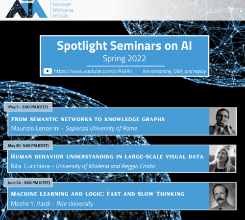 “Spotlight Seminars on AI”: così AIxIA racconta il futuro dell’IA