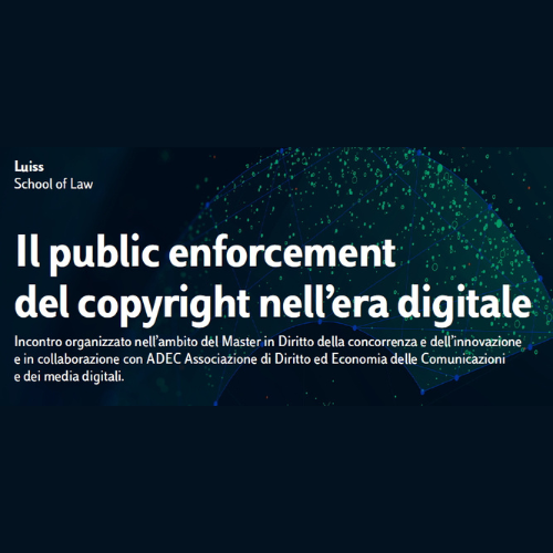 Il public enforcement del copyright nell’era digitale
